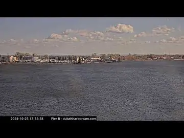 Latest image of Duluth Harbor - Pier B Cam