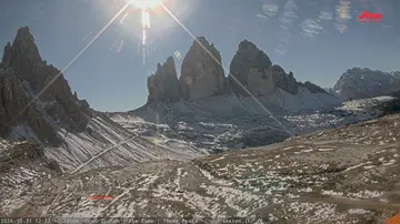 Latest image of Webcam Rifugio Locatelli
