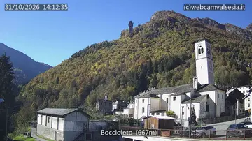 Latest image of Webcam Varallo