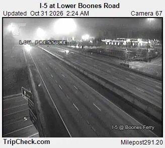 Latest image of I-5 at Lower Boones Road