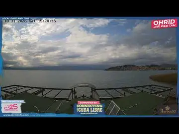 Latest image of Lake Ohrid - North Macedonia