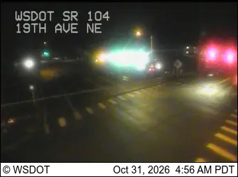 Latest image of SR 104 at MP 30.1: 19th Ave NE