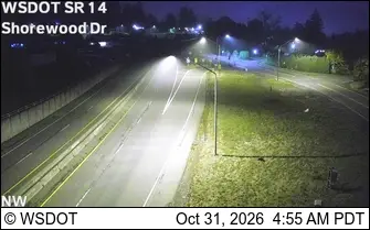 Latest image of SR 14 at MP 3: Shorewood Dr
