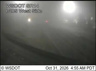 Latest image of SR 14 at MP 5.8: West of I-205