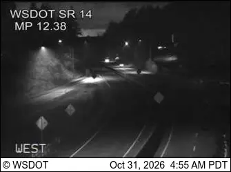 Latest image of SR 14 at MP 12.38