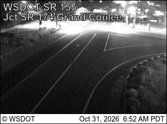 Latest image of SR 155 at MP 25.7: SR 174 Grand Coulee
