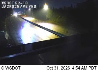 Latest image of SR 16 at MP 4.4: Jackson Ave VMS