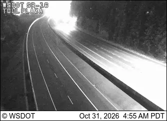 Latest image of SR 16 at MP 9.3: Toll Plaza