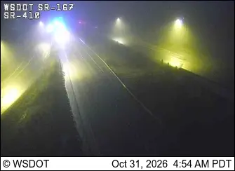 Latest image of SR 167 at MP 7: SR 410 Interchange