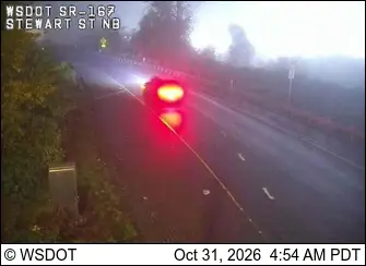 Latest image of SR 167 at MP 10.6: Stewart Rd, NB Ramp