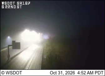 Latest image of SR 167 at MP 25.7: S 22nd St