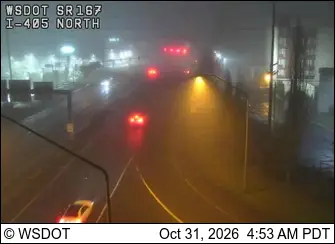 Latest image of SR 167 at MP 26.4: I-405 North