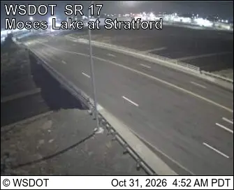 Latest image of SR 17 at MP 54.7: Moses Lake at Stratford Rd