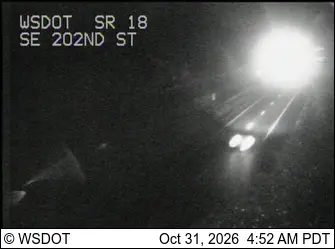 Latest image of SR 18 at MP 18.7: SE 202nd St