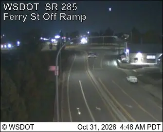 Latest image of SR 285 at MP 0.5: Wenatchee