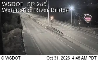 Latest image of SR 285 at MP 4: N. Wenatchee Ave.