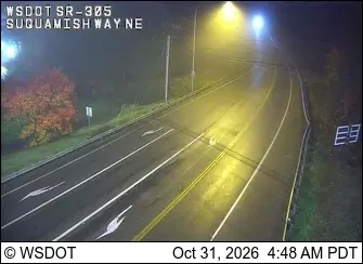 Latest image of SR 305 @ MP 7.1: Suquamish Way