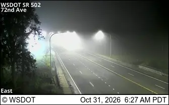 Latest image of SR 502 at MP 3.6: NE 72nd Ave