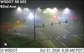 Latest image of SR 502 at MP 4.6: NE 92nd Ave