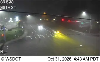 Latest image of SR 503 at MP 1.8: 99th St