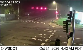 Latest image of SR 503 at MP 2.7: 119th St