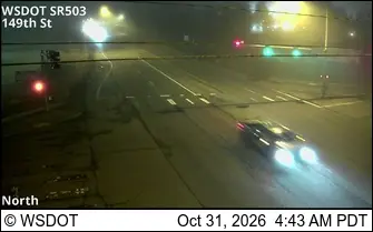 Latest image of SR 503 at MP 4.3: 149th St
