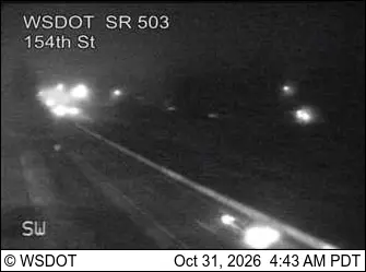 Latest image of SR 503 at MP 4.7: 154th St