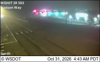 Latest image of SR 503 at MP 7.3: Scotton Way
