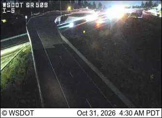 Latest image of SR 509 @ MP 20.86: I-5 Intersection