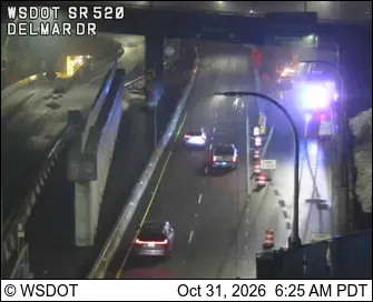 Latest image of SR 520 at MP 0.2: Delmar Dr E