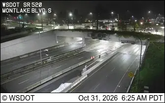 Latest image of SR 520 at MP 0.9: Montlake Blvd, South