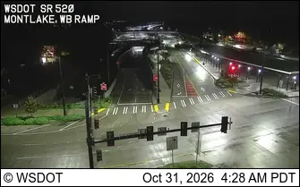 Latest image of SR 520 at MP 0.9: Montlake Blvd, North