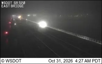 Latest image of SR 520 at MP 3.4: East Bridge
