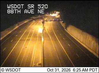 Latest image of SR 520 at MP 4.9: 88th Ave NE
