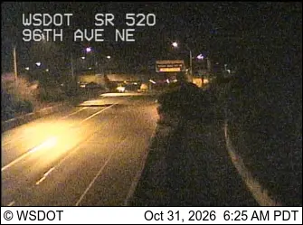 Latest image of SR 520 at MP 5.4: 96th Ave NE