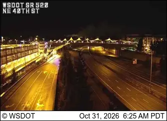 Latest image of SR 520 at MP 10.1: NE 40th St