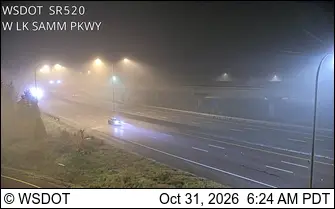 Latest image of SR 520 at MP 11.6: W Lk Sammamish Pkwy