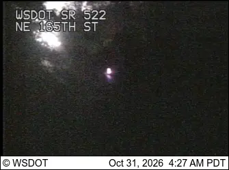 Latest image of SR 522 at MP 5.3: NE 165th St