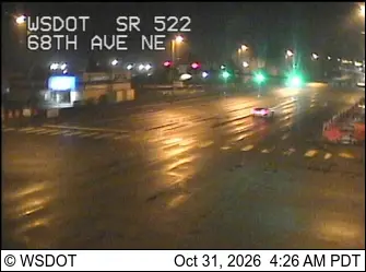 Latest image of SR 522 at MP 7.2: 68th Ave