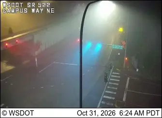 Latest image of SR 522 at MP 10.5: S Campus Way