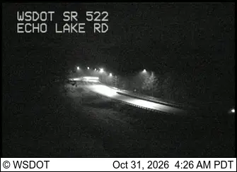 Latest image of SR 522 at MP 18.4: Echo Lake Rd