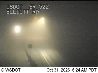 Latest image of SR 522 at MP 20.2: Elliott Rd