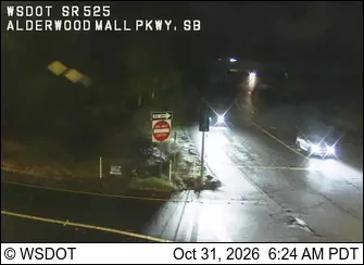 Latest image of SR 525 at MP .5: Alderwood Mall Parkway, SB
