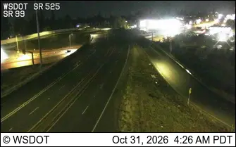 Latest image of SR 525 at MP 2.8: SR 99 Interchange