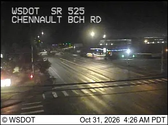 Latest image of SR 525 at MP 4.8: Chennault Bch Rd