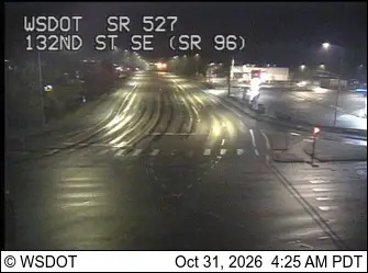 Latest image of SR 527 at MP 8.8: 132nd St SE / SR 96