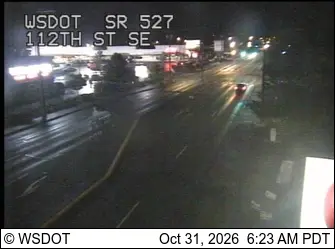 Latest image of SR 527 at MP 10.3: 112th St SE