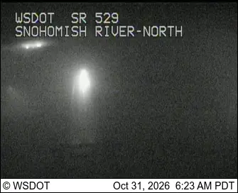Latest image of SR 529 at MP 4.1: Snohomish River North