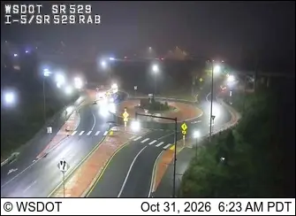 Latest image of SR 529 at MP 6.2: I-5/SR 529 RAB