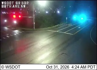 Latest image of SR 532 at MP 5: 88th Ave NW